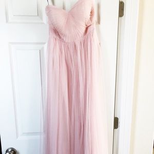 Jenny Yoo Annabelle dress Blush Pink BHLDN size 0
